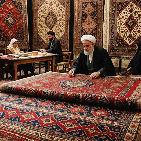Où participer à un atelier de fabrication de tapis en Iran?