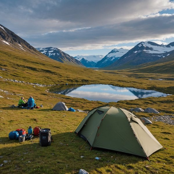 Comment organiser un camping pour une expédition de randonnée en région de toundra ?