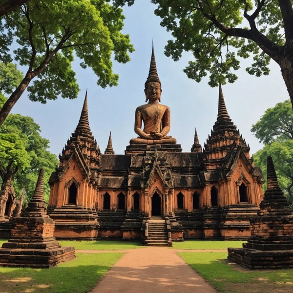 Comment planifier une visite des temples bouddhistes de Sukhothai, Thaïlande?